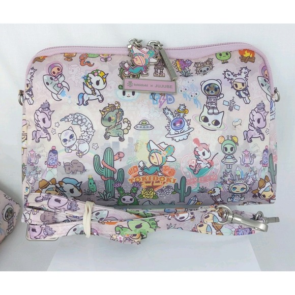 tokidoki-Be Set-Pouch 3 Piece Set Cosmic Desert Lavender - Picture 2 of 9